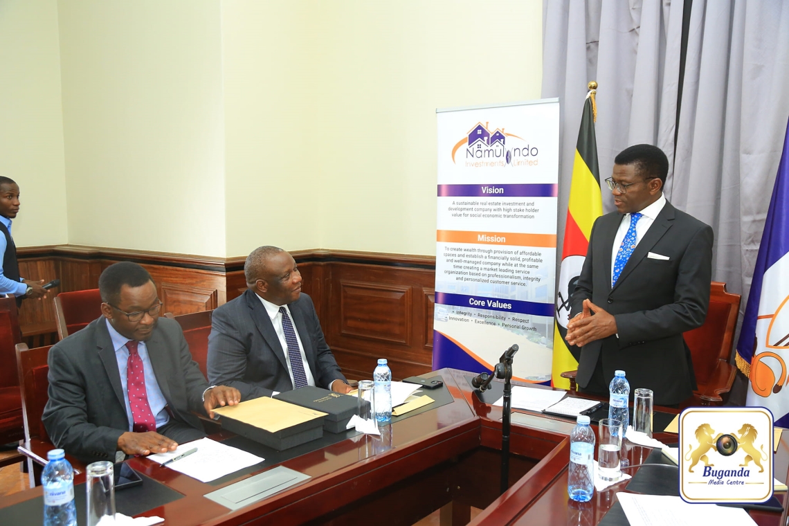 Katikkiro Mayiga Inaugurates new Namulondo Investments Ltd Board headed by Fredrick Mutebi Kitaka